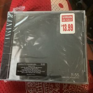 SEALDED 5:55 [Bonus Tracks] by CHARLOTTE GAINSBOURG (CD, Apr-2007, Because/Vice)